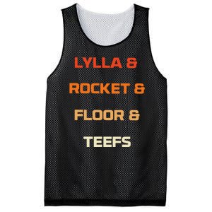 Original Lylla And Rocket & Floor & Teefs Mesh Reversible Basketball Jersey Tank