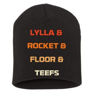 Original Lylla And Rocket & Floor & Teefs Short Acrylic Beanie