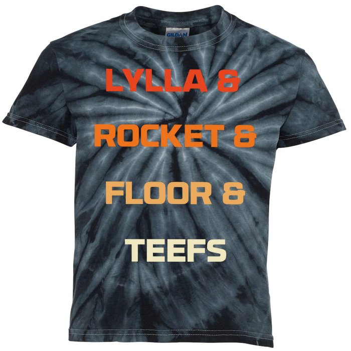 Original Lylla And Rocket & Floor & Teefs Kids Tie-Dye T-Shirt