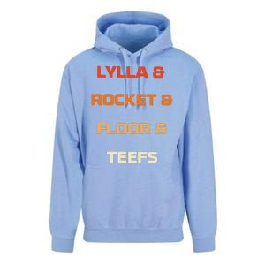 Original Lylla And Rocket & Floor & Teefs Unisex Surf Hoodie