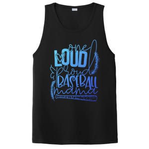 One Loud And Proud Baseball Mama Gift PosiCharge Competitor Tank