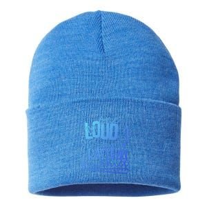 One Loud And Proud Baseball Mama Gift Sustainable Knit Beanie