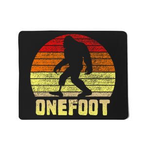 Onefoot Leg Amputee Recovery Bigfoot Mousepad