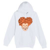 Oh Look Another Glorious Morning Makes Me Sick Funny Witch Halloween Premium Pullover Hoodie