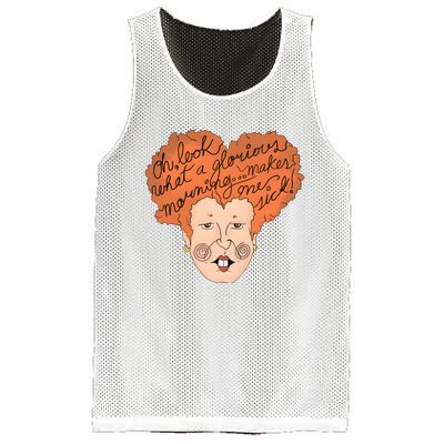 Oh Look Another Glorious Morning Makes Me Sick Funny Witch Halloween Mesh Reversible Basketball Jersey Tank