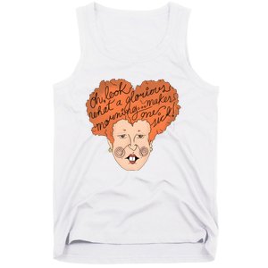 Oh Look Another Glorious Morning Makes Me Sick Funny Witch Halloween Tank Top