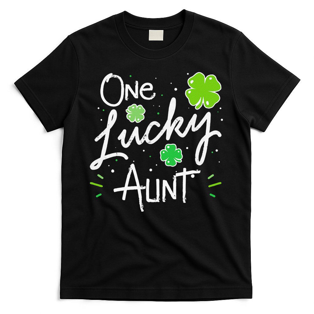 One Lucky Aunt St Patrick's Day T-Shirt
