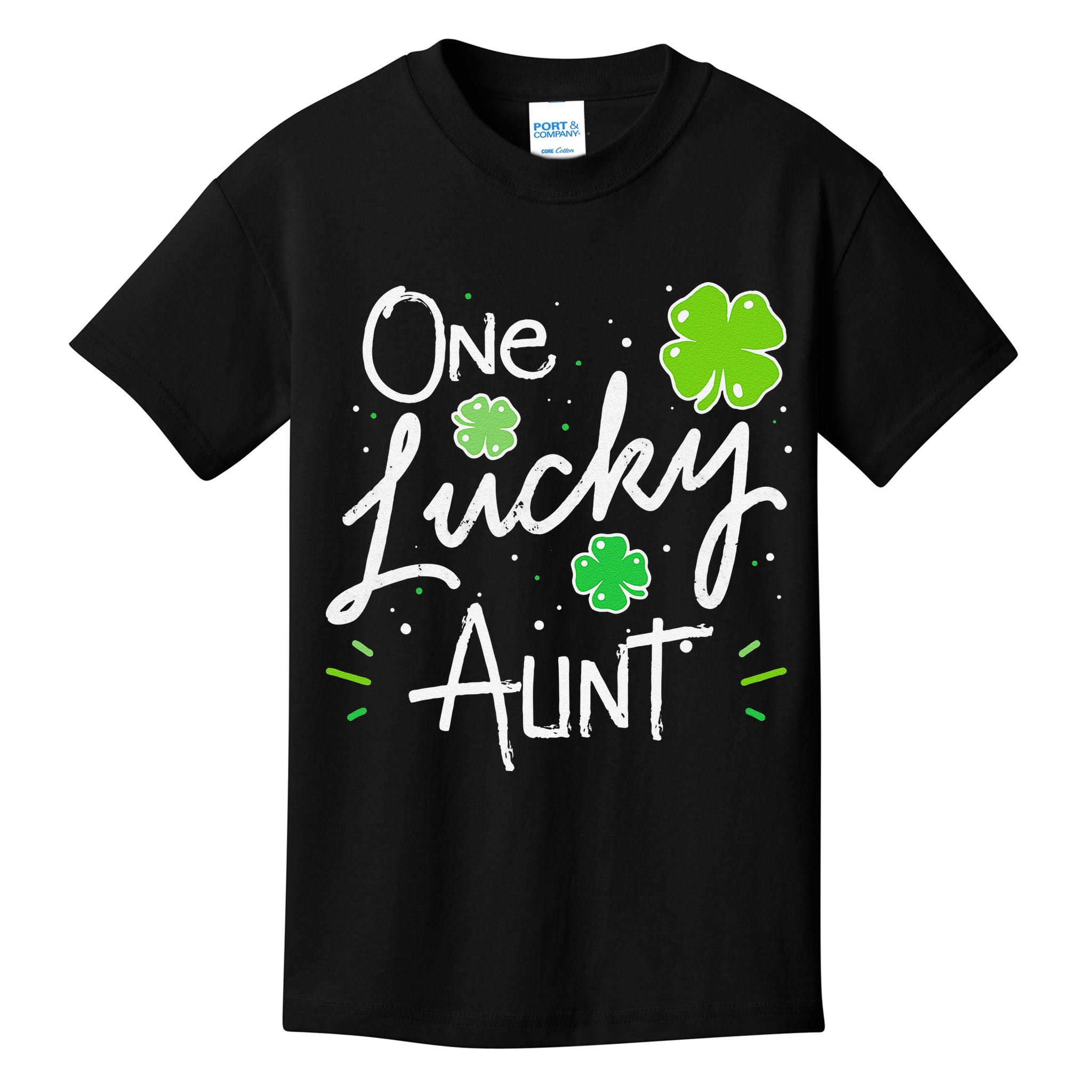 One Lucky Aunt St Patrick's Day Kids T-Shirt
