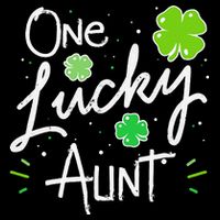 One Lucky Aunt St Patrick's Day Zip Tote Bag