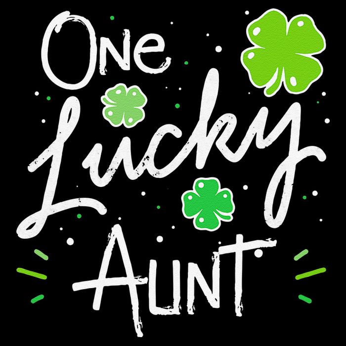 One Lucky Aunt St Patrick's Day Zip Tote Bag