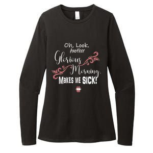 Oh Look Another Glorious Morning Makes Me Sick Halloween Great Gift Womens CVC Long Sleeve Shirt