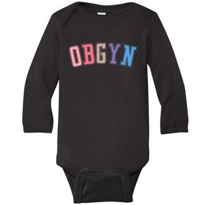 Obgyn Labor And Delivery Nurse Obgyn Squad Rn Nurse Baby Long Sleeve Bodysuit