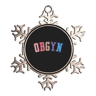 Obgyn Labor And Delivery Nurse Obgyn Squad Rn Nurse Metallic Star Ornament