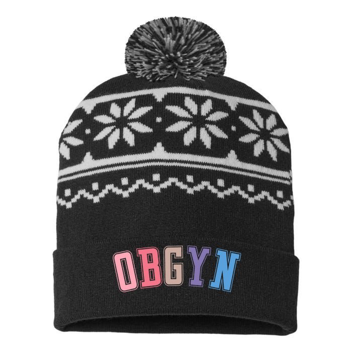 Obgyn Labor And Delivery Nurse Obgyn Squad Rn Nurse USA-Made Snowflake Beanie