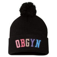 Obgyn Labor And Delivery Nurse Obgyn Squad Rn Nurse Pom Pom 12in Knit Beanie