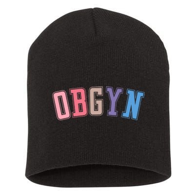 Obgyn Labor And Delivery Nurse Obgyn Squad Rn Nurse Short Acrylic Beanie