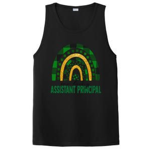 One Lucky Assistant Principal Rainbow St Patricks Day PosiCharge Competitor Tank