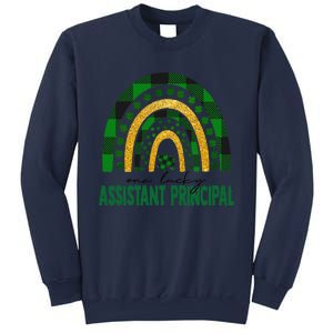 One Lucky Assistant Principal Rainbow St Patricks Day Sweatshirt