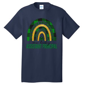 One Lucky Assistant Principal Rainbow St Patricks Day Tall T-Shirt