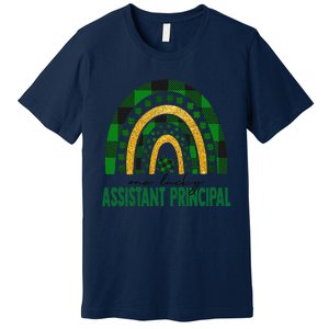 One Lucky Assistant Principal Rainbow St Patricks Day Premium T-Shirt