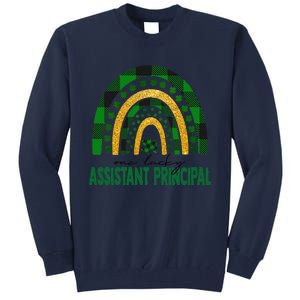 One Lucky Assistant Principal Rainbow St Patricks Day Tall Sweatshirt