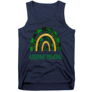 One Lucky Assistant Principal Rainbow St Patricks Day Tank Top