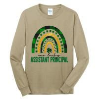 One Lucky Assistant Principal Rainbow St Patricks Day Tall Long Sleeve T-Shirt