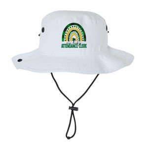 One Lucky Attendance Clerk Rainbow St Patricks Day Gift Legacy Cool Fit Booney Bucket Hat