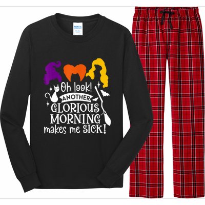 Oh Look Another Glorious Morning Makes Me Sick Halloween Gifts. Long Sleeve Pajama Set