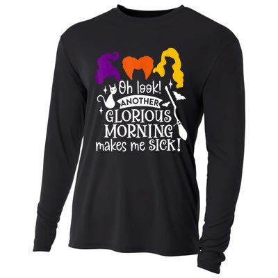 Oh Look Another Glorious Morning Makes Me Sick Halloween Gifts. Cooling Performance Long Sleeve Crew