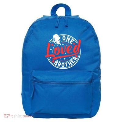 One Loved Brother Cupid Matching Family Valentine’S Day Gift 16 in Basic Backpack