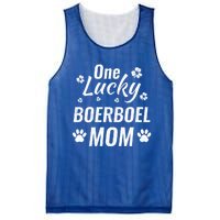 One Lucky Boerboel Mom Dog St Patricks Day Distressed Meaningful Gift Mesh Reversible Basketball Jersey Tank