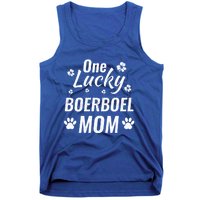 One Lucky Boerboel Mom Dog St Patricks Day Distressed Meaningful Gift Tank Top