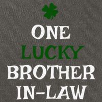 One Lucky Brotherinlaw St. PatrickS Day Funny Irish Cotton Canvas Backpack