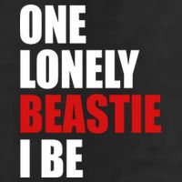 One Lonely Beastie I Be 7 Panel Mesh Trucker Snapback Hat