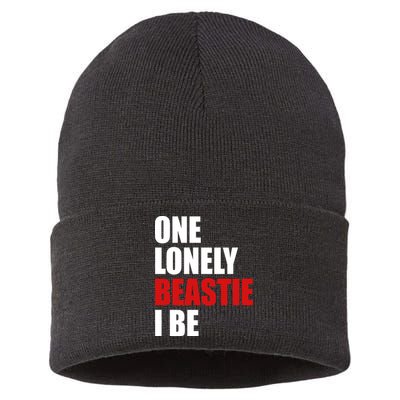 One Lonely Beastie I Be Sustainable Knit Beanie