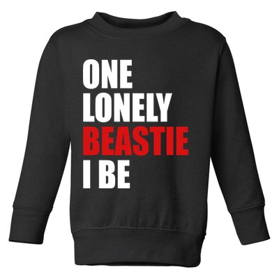 One Lonely Beastie I Be Toddler Sweatshirt