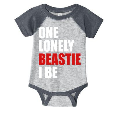 One Lonely Beastie I Be Infant Baby Jersey Bodysuit