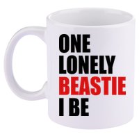 One Lonely Beastie I Be 11oz C Handle Ceramic Mug