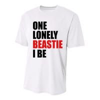 One Lonely Beastie I Be Youth Performance Sprint T-Shirt