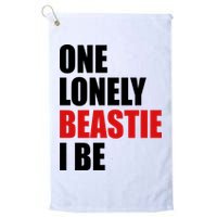 One Lonely Beastie I Be Golf Towel