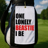 One Lonely Beastie I Be Golf Towel