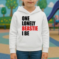 One Lonely Beastie I Be Kids Hoodie