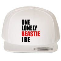 One Lonely Beastie I Be Wool Snapback Cap