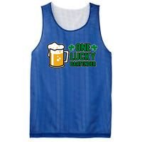 One Lucky Bartender St Patricks Day Irish Green Graphic Gift Mesh Reversible Basketball Jersey Tank