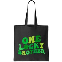 One Lucky Brother Retro Groovy Shamrock St. PatrickS Day Bag