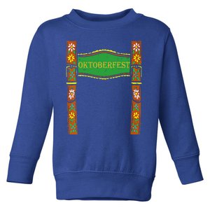 Oktoberfest Lederhosen Costume Cute German Bavarian Toddler Sweatshirt