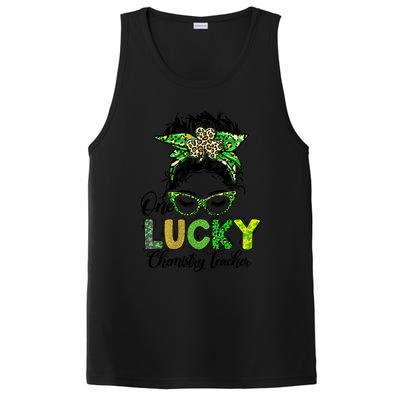 One Lucky Chemistry Teacher Happy St Patricks Day Gift PosiCharge Competitor Tank