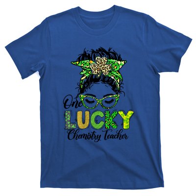 One Lucky Chemistry Teacher Happy St Patricks Day Gift T-Shirt