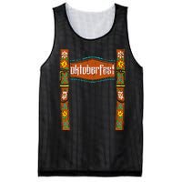 Oktoberfest Lederhosen Costume Cute German Bavarian Mesh Reversible Basketball Jersey Tank